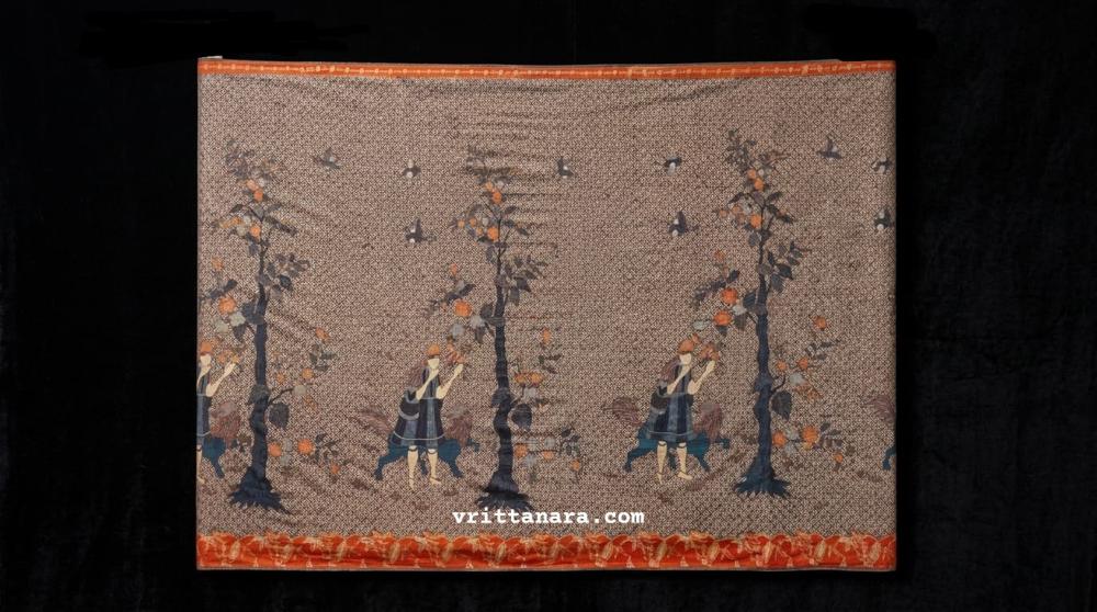GADIS BERKERUDUNG MERAH - Modernisasi Batik Akhir Abad ke‑19 Hingga Tahun 1920
